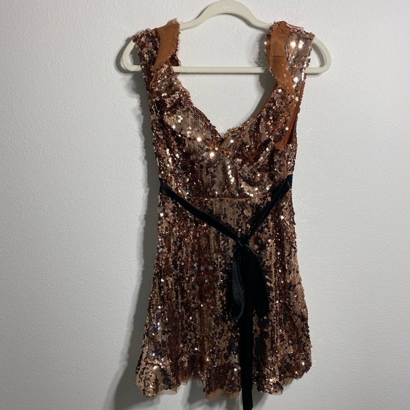 Free People Tribeca Sequin Dress - Picture 3 of 10